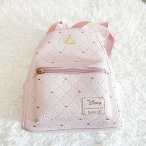 Loungefly Disney Days Pink Princess Castle Backpack